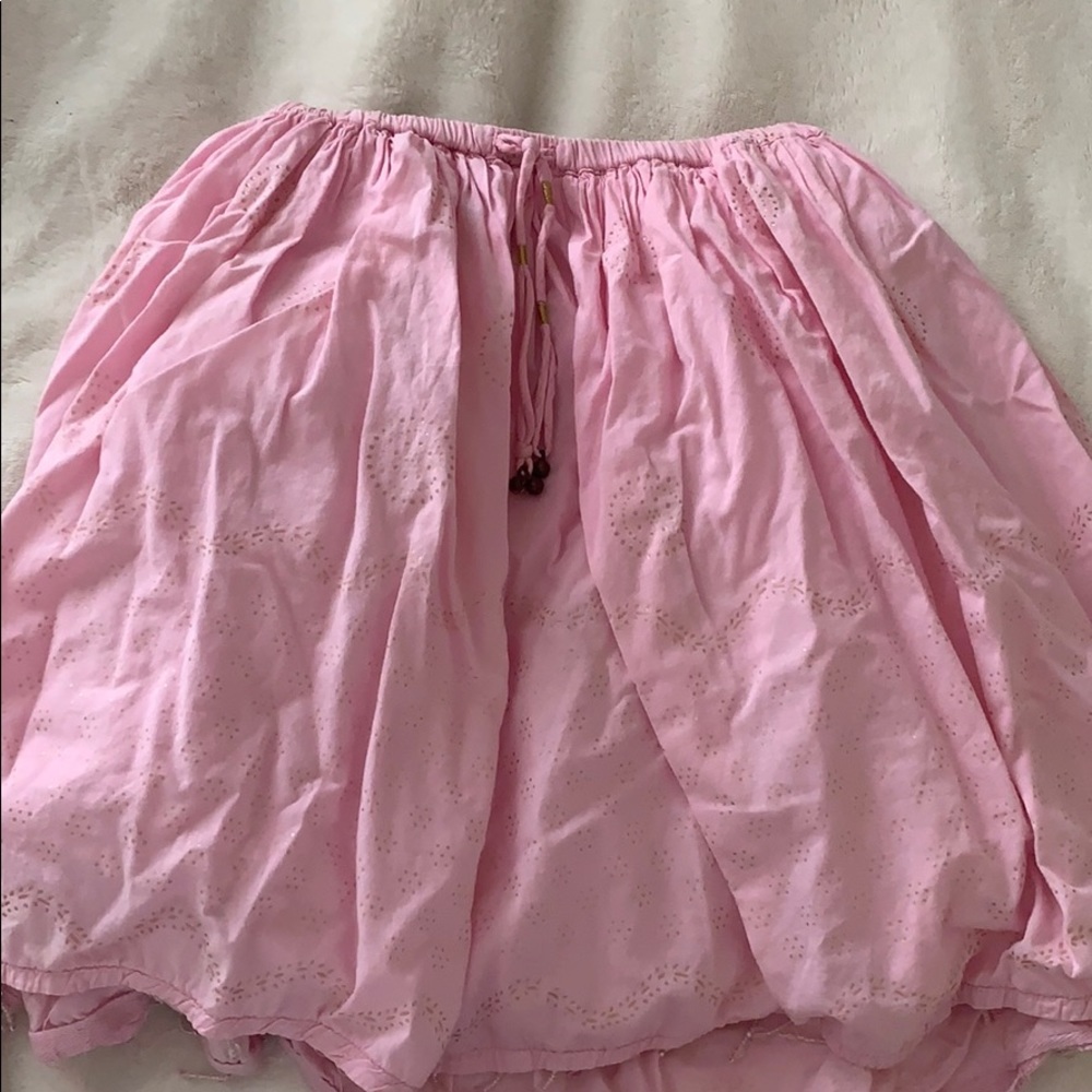 Cute Pink Flowy Skirt (Kids XS)